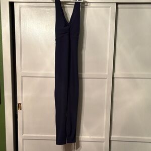 Fabletics Elegant Navy Jumpsuit
